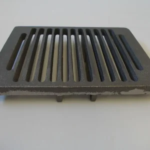 Ovn rist 20 x 26 cm med en dobbel bro, peis rust brannramme