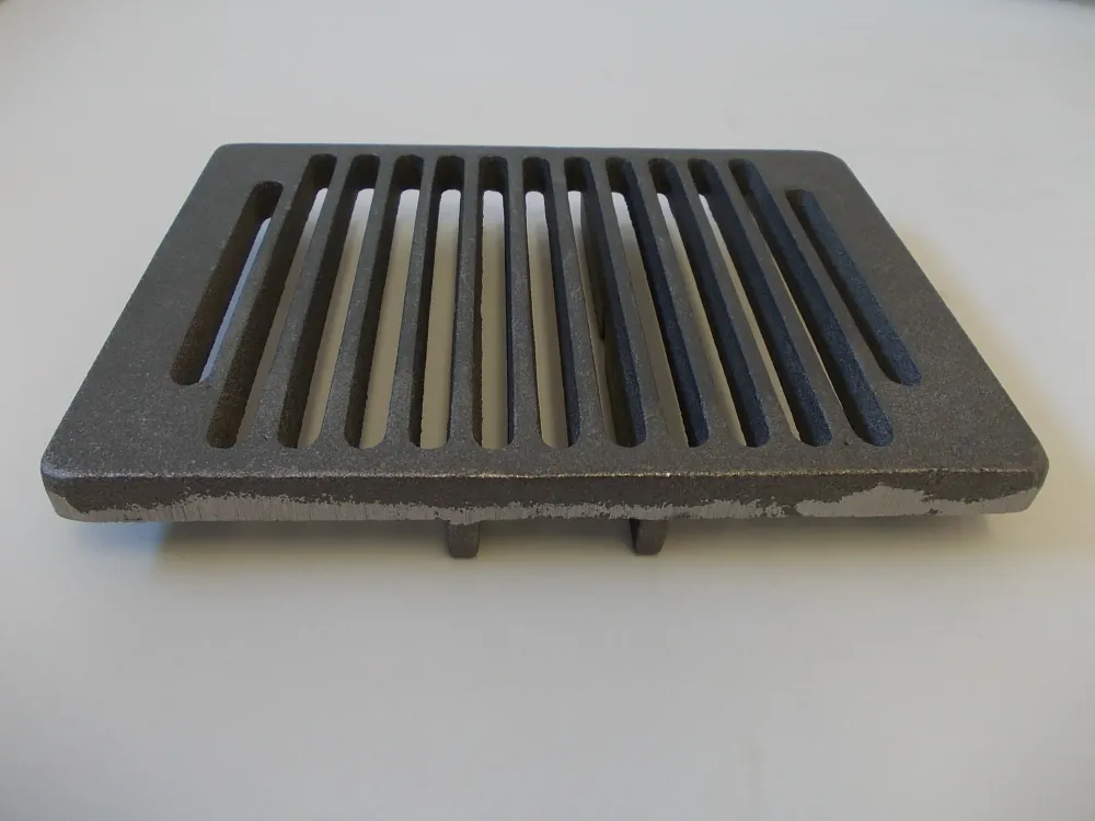Ovn rist 20 x 26 cm med en dobbel bro, peis rust brannramme