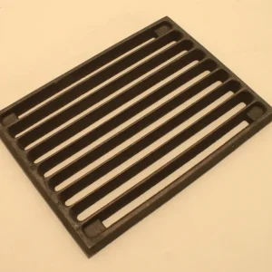 Ovn rist 19 x 26 cm skorstein rist ild rust