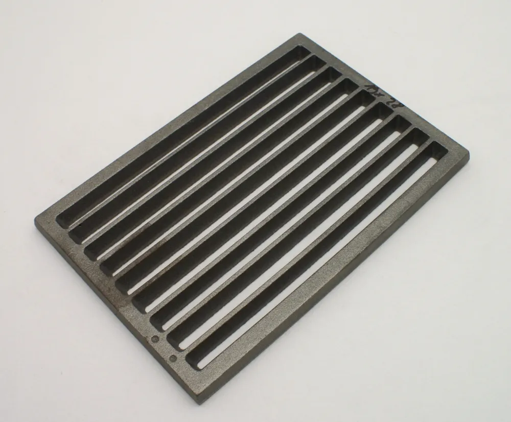Ovn rist 19 x 28 cm skorstein rist ild rust