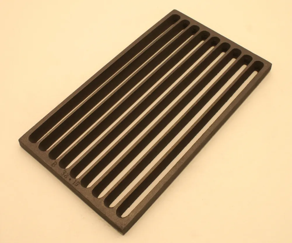Ovn rist 18 x 30 cm skorstein rist ild rust