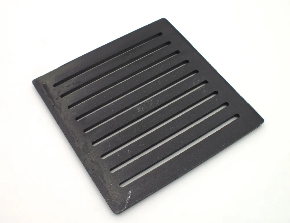 Ovns rust 22 x 22 cm bred skorstein rist ild rust