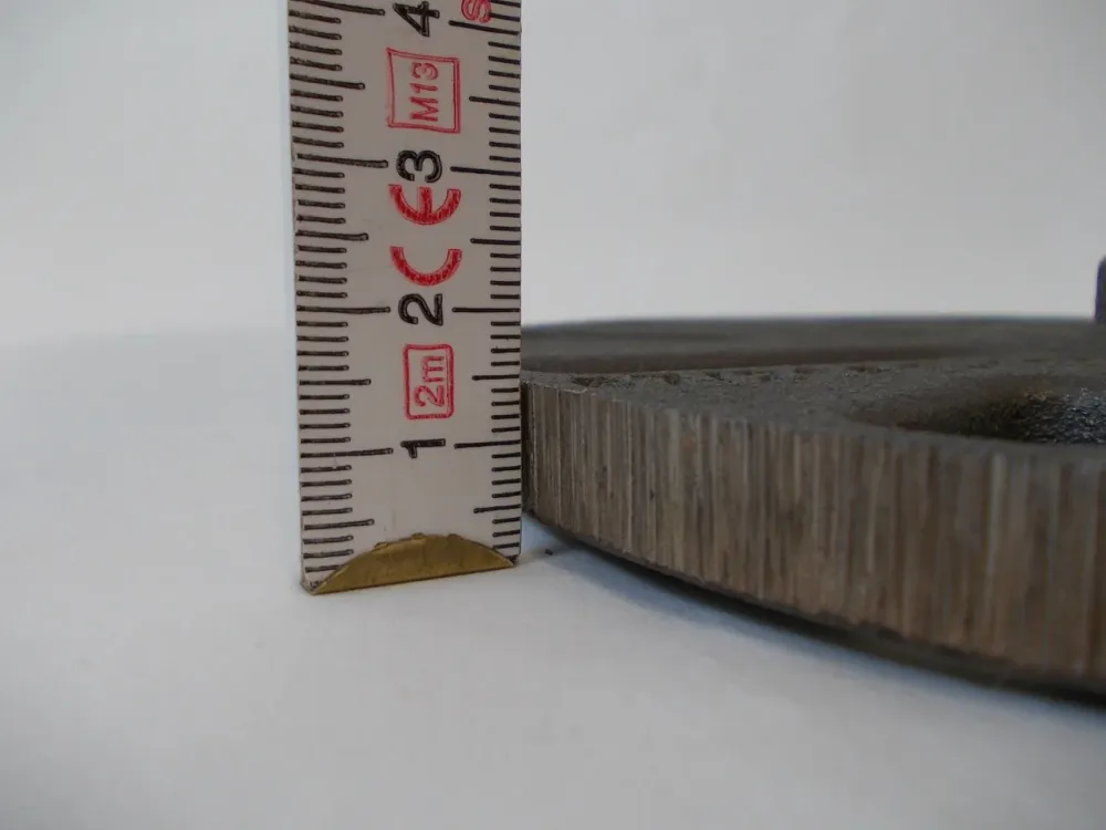 Rüttel rist rundt 17,5 cm ovn rust støpt rist ild rust