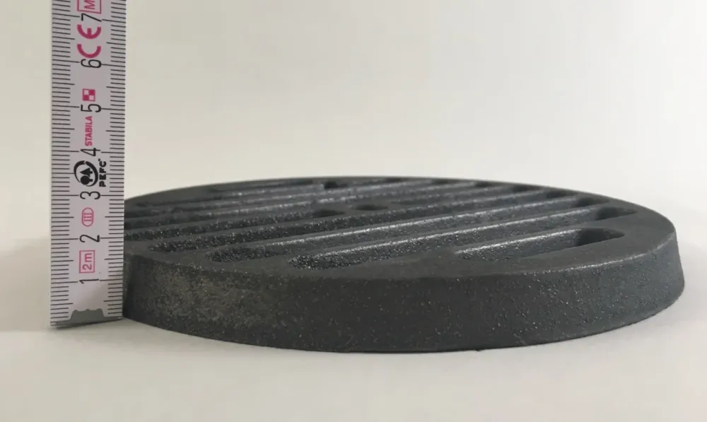 Rüttel rist rundt 19 cm ovn rust castrost