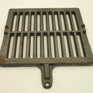 Rüttelrost 23 x 23 cm støpt rustovnsramme
