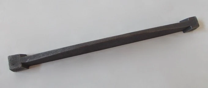 Rustab 46 cm brannstykke rust