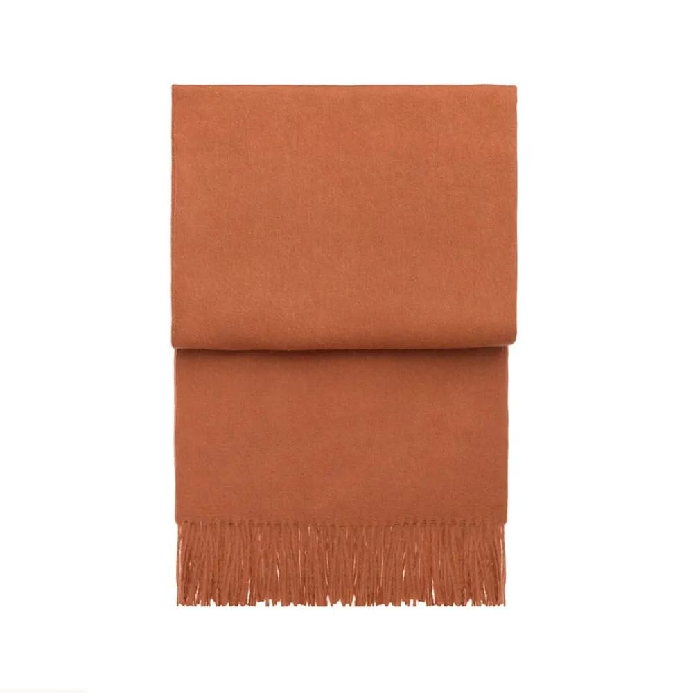Alpakkapledd Yellow Ocher