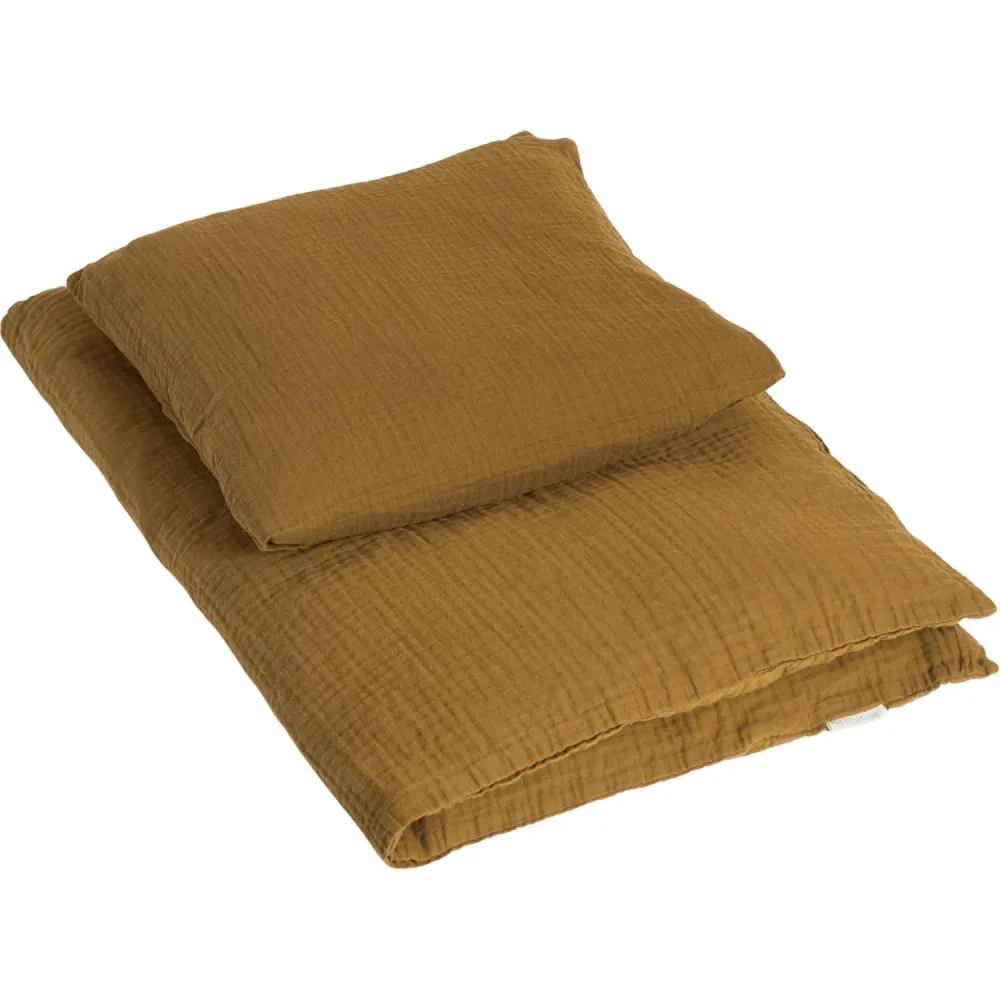 KlipKlap Golden Brown Sengetøy